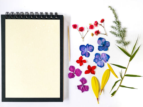 DIY Pressed Flower A6 Notebook Kit